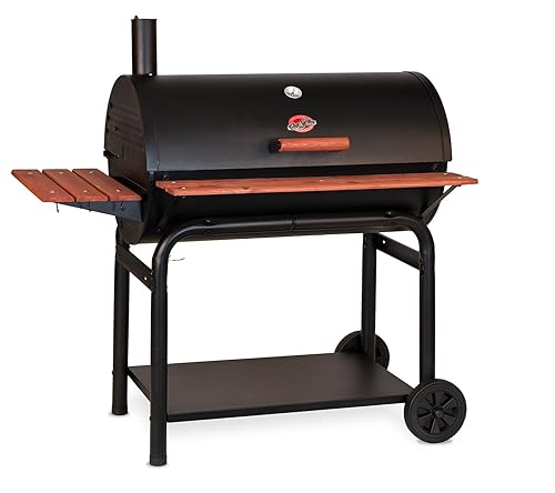 7. Char-Griller 2137 Outlaw 1063 Square Inch Charcoal Grill Smoker
