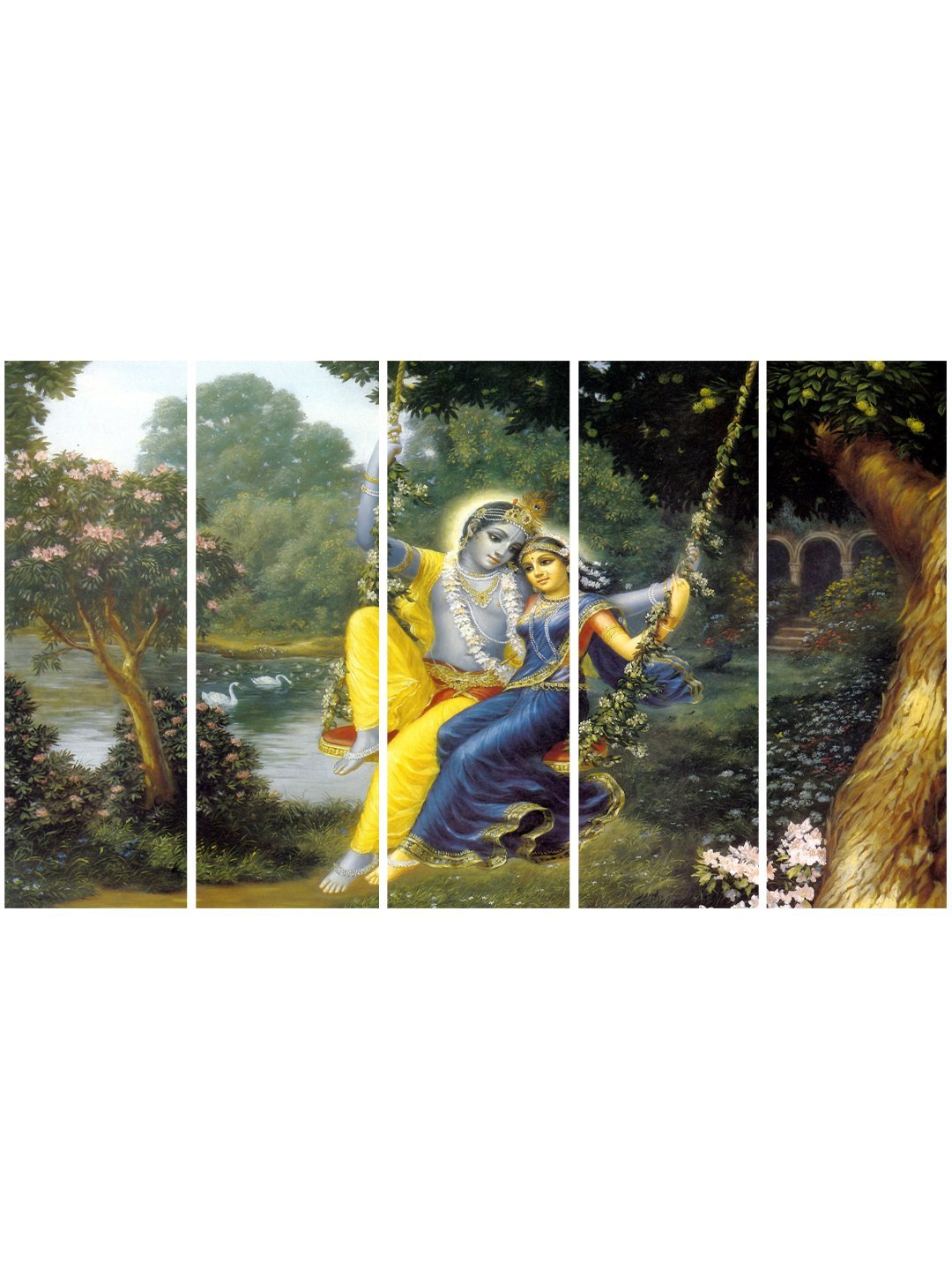 Buy 999STORE radha krishna wall painting for living room Shri Radha