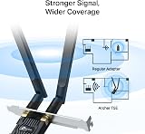 TP-Link Archer T5E AC1200 PCIe WiFi Card Bluetooth 4.2 Dual Band PC view 5