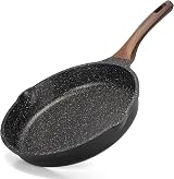 ZUOFENG 20CM Nonstick Frying Pan Granite Coating Induction Cookware