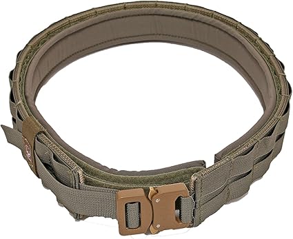 Grey Ghost Gear 7011-6 inner/outer belt system showing 1.5-inch padded inner belt and 2-inch outer belt