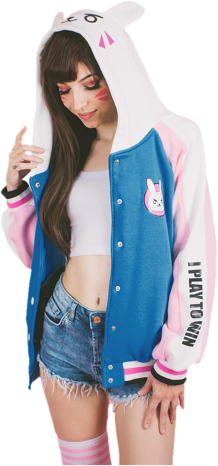 blue bunny hoodie