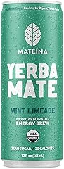 Mateina Organic Mint Limeade Yerba Mate, 12 FZ