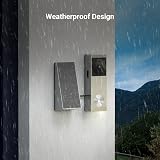 EZVIZ CP3 Pro 2K Solar Doorbell Camera 162° AI Detection 8GB Local view 9