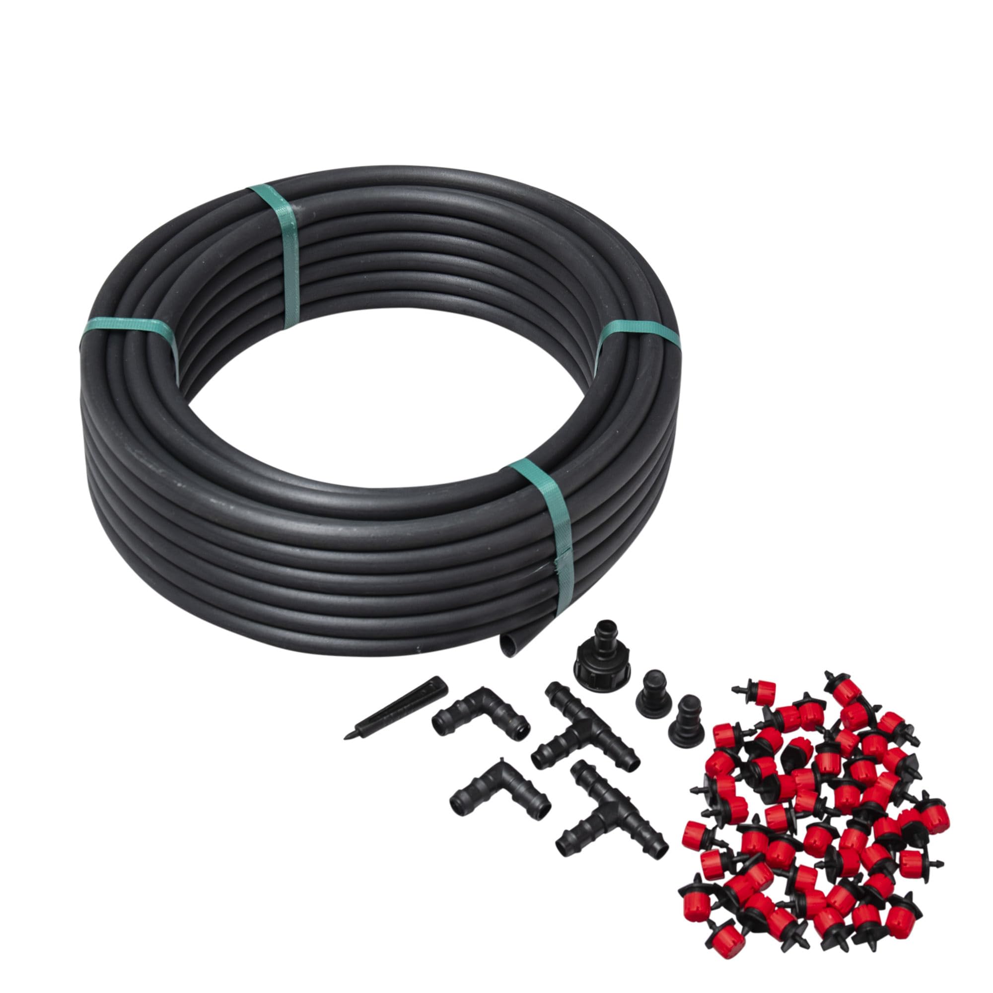 WerkaPro 10720 Drip Kit with 59 Accessories Anti-UV and Anti-Algae Treatment