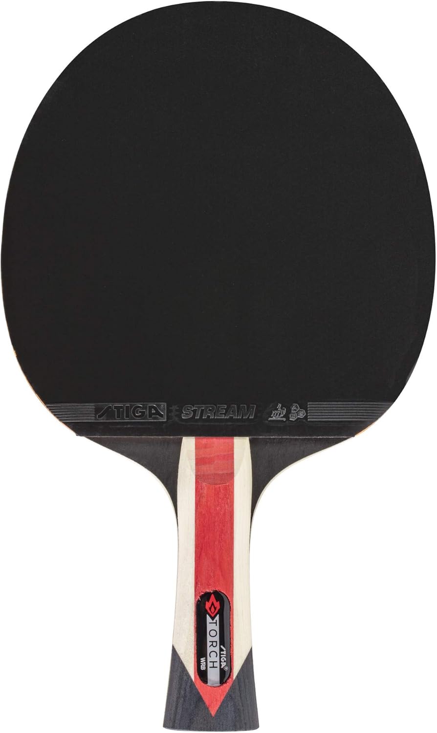 STIGA Torch Table Tennis Racket, Red : Sports & Outdoors