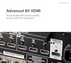 Denon AVR-X1800H 7.2 Channel AV Receiver