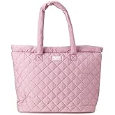 Reebok Womens Tote Bag - Lightweight Carry On Quilted Puffer Tote Bag for Travel, Work, Travel and Everyday Use
