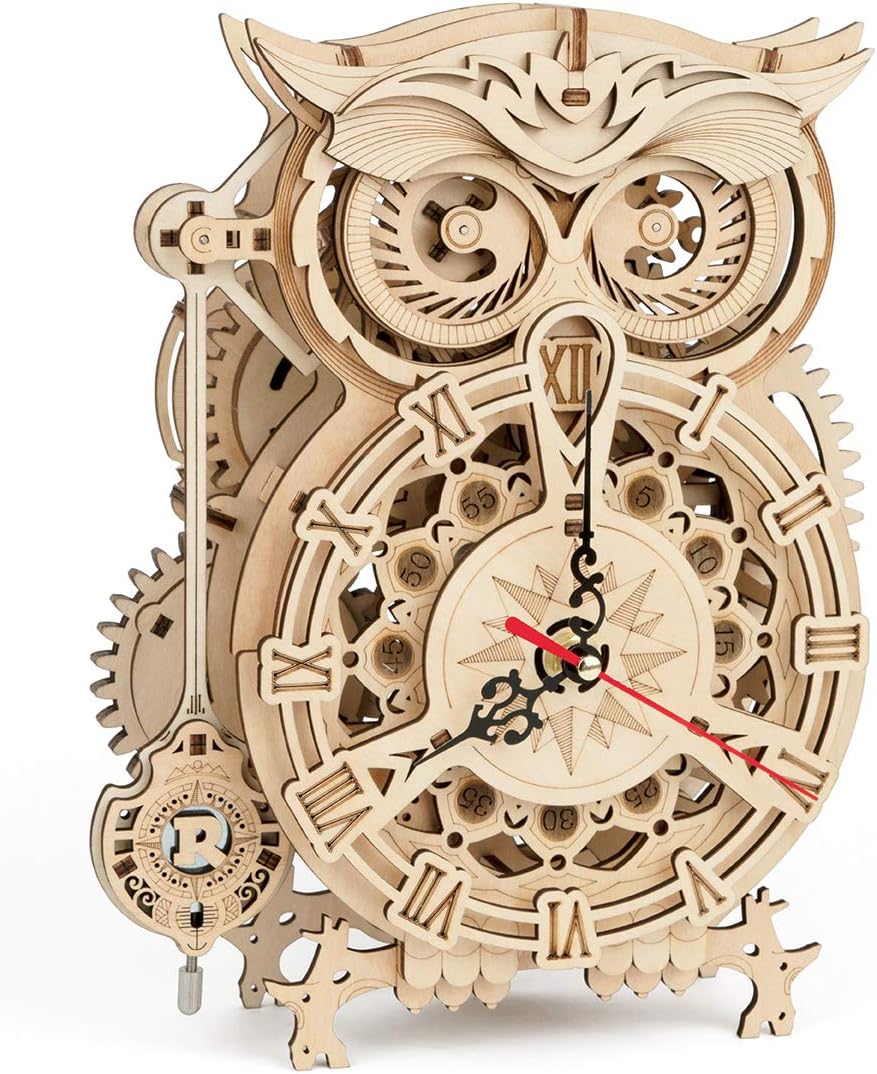 Rokr 3d Wooden Puzzle For Adult Diy Wall Quartz Clock Kits Mechanical Model Kits And Gift For Kids Beautiful Room Decoration Zodiac Wall Clock Puzzles Toys Games Innovatordiaries Com