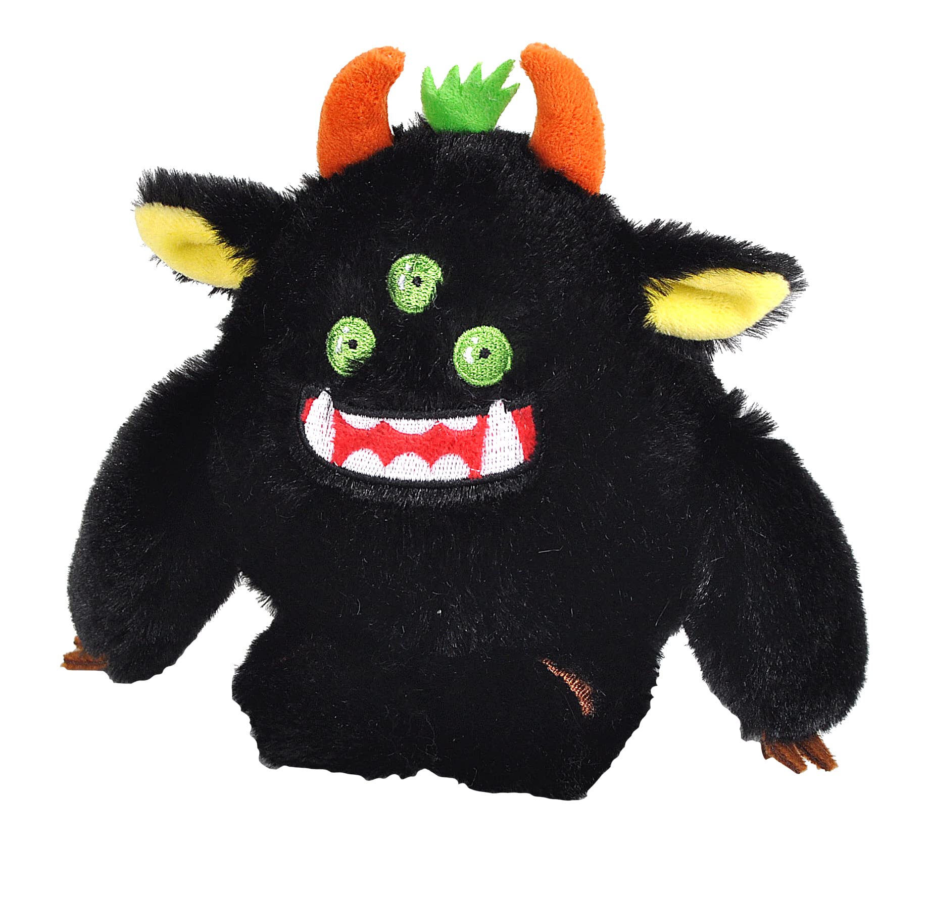 Wild Republic Monsterkins Dusk Jr, Stuffed Animal, 8 Inches, Gift for Kids, Plush Toy, Made from Spun Recycled Water Bottles, Eco Friendly, Child’s Room Décor