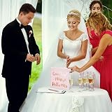 HOWAF Goodbye Miss Hello Mrs Notebook Pink Rose Gold Hen Party Guest Book view 6