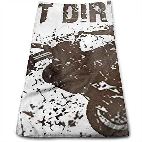 Doormat-bag Got Dirt Bike Motorcross Racing Cotton Bath Towels for Hotel-Spa-Pool-Gym-Bathroom - Super Soft Absorbent Ringspu