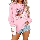 FASHGL Magical Kingdom Sweatshirt for Women Magic Shirt Family Vacation Sweater Cute Castle Graphic Long Sleeve Pullover Tops