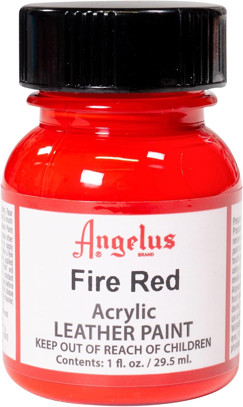 Angelus Acrylic Leather Paint – Flexible Non-Toxic Water Based Leather Paint