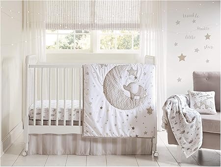 grey elephant nursery bedding uk