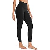 Colorfulkoala Women's High Waisted Tummy Control Workout Leggings 7/8 Length Ultra Soft Yoga Pants 25"