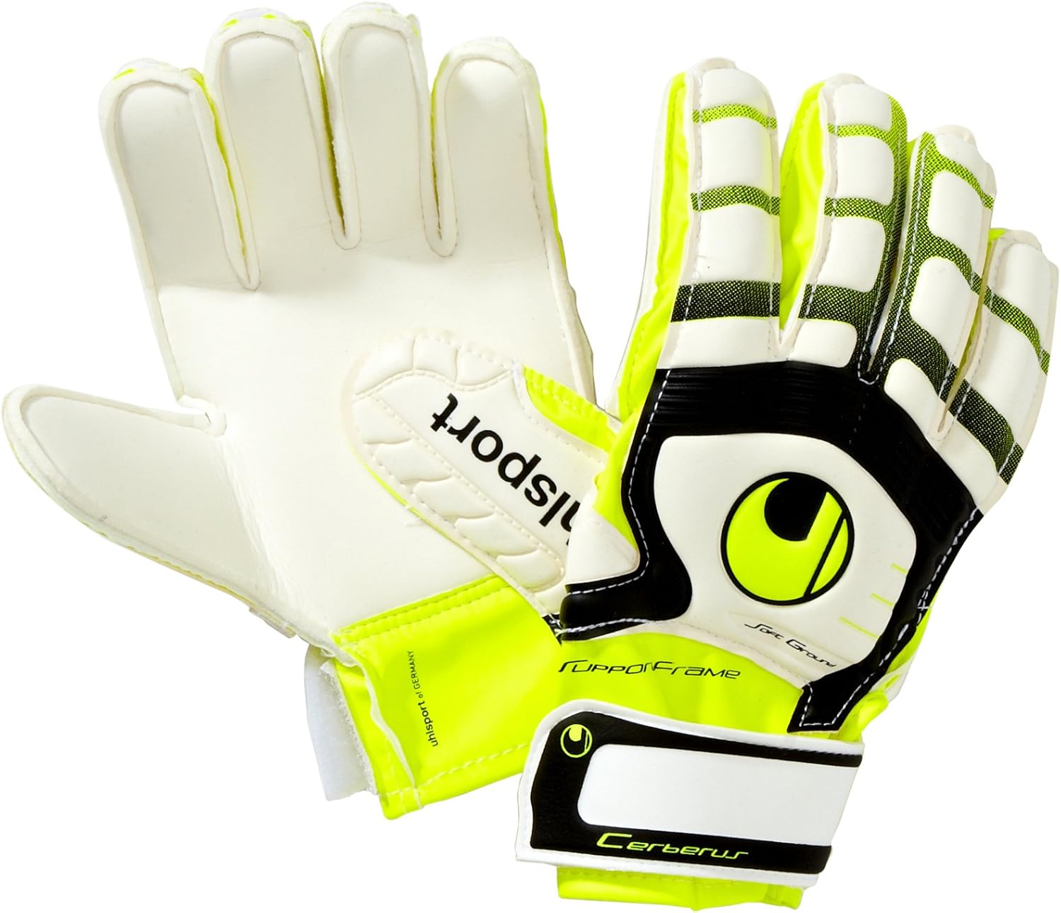 Uhlsport CERBERUS SF JUNIOR white/fluoryellow/black, Größe
