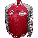 Franchise Club Mens Ohio State Buckeyes 2024 National Champions The Game Satin Jacket