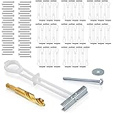 CondoMounts EDA1452 Wall Mount Kit for Steel Studs | No-Stud Install | TV Mount Hardware, 90 lb Capacity | 50 Elephant Anchor