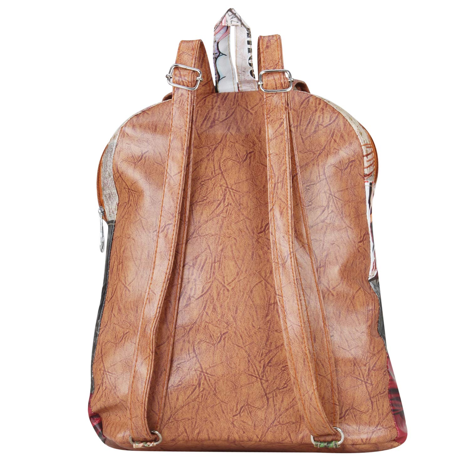 aadhunik libaas printed stylish office, tution, college & travelling backpacks for girls