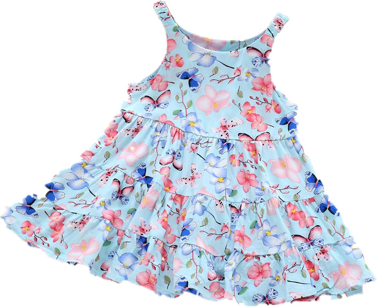 Infants Baby Girl Slip Dress Flower Skirts Cute Summer Suit Toddler Clothes Clothing