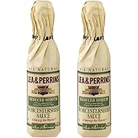 Lea & Perrins Reduced Sodium Worcestershire Sauce (Pack of 2)