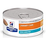 Hill's Prescription Diet c/d Multicare Urinary Care with Ocean Fish Wet Cat Food, Veterinary Diet, 5.5 oz. Cans, 24-Pack