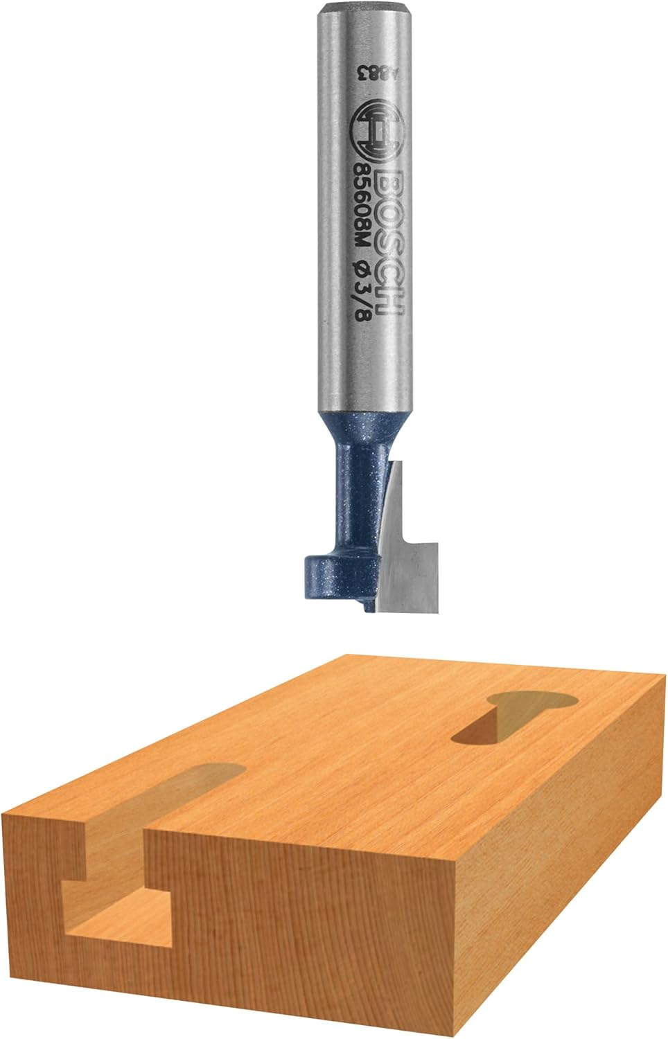 Bosch 85078 3 8 In High Speed Steel Carbide Tipped Keyhole Bit