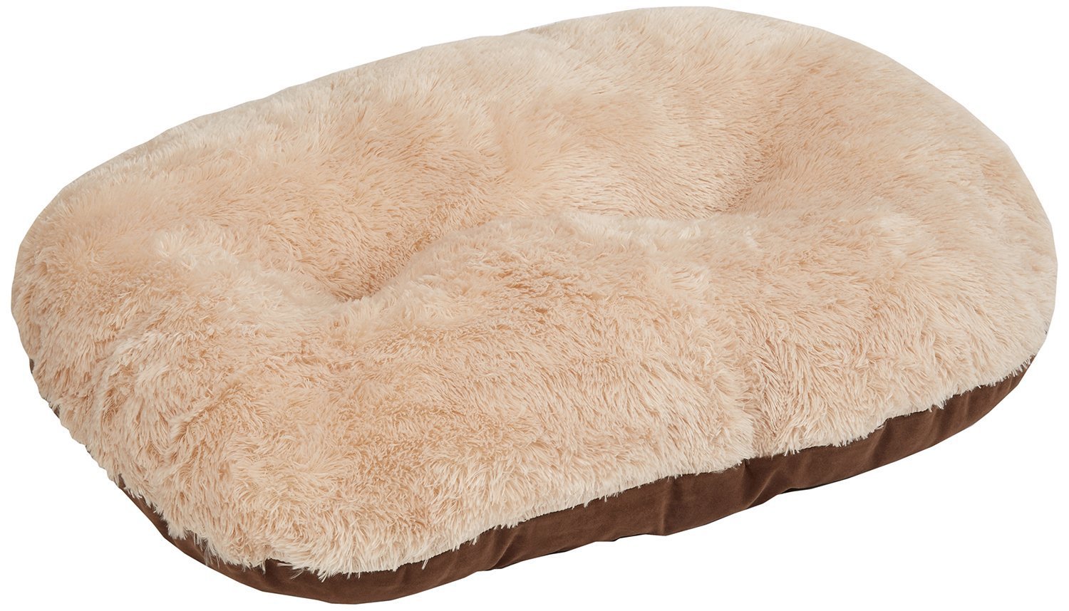 Gor Pets Nordic Oval Cushion for Dog Bed Comfortable Washable , 24-inch, Brown