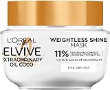 L'Oréal Paris Elvive Extraordinary Oil Coconut Hair Mask 300ml Leave-In view 1