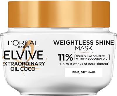 L'Oréal Paris Elvive Extraordinary Oil Coconut Hair Mask 300ml Leave-In