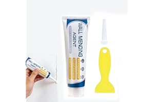 Drywall Repair Kit with Scraper, 2026 Upgrade Quick Drying Wall Mending Agent, Multi-Functional Wall Putty for Holes & Cracks