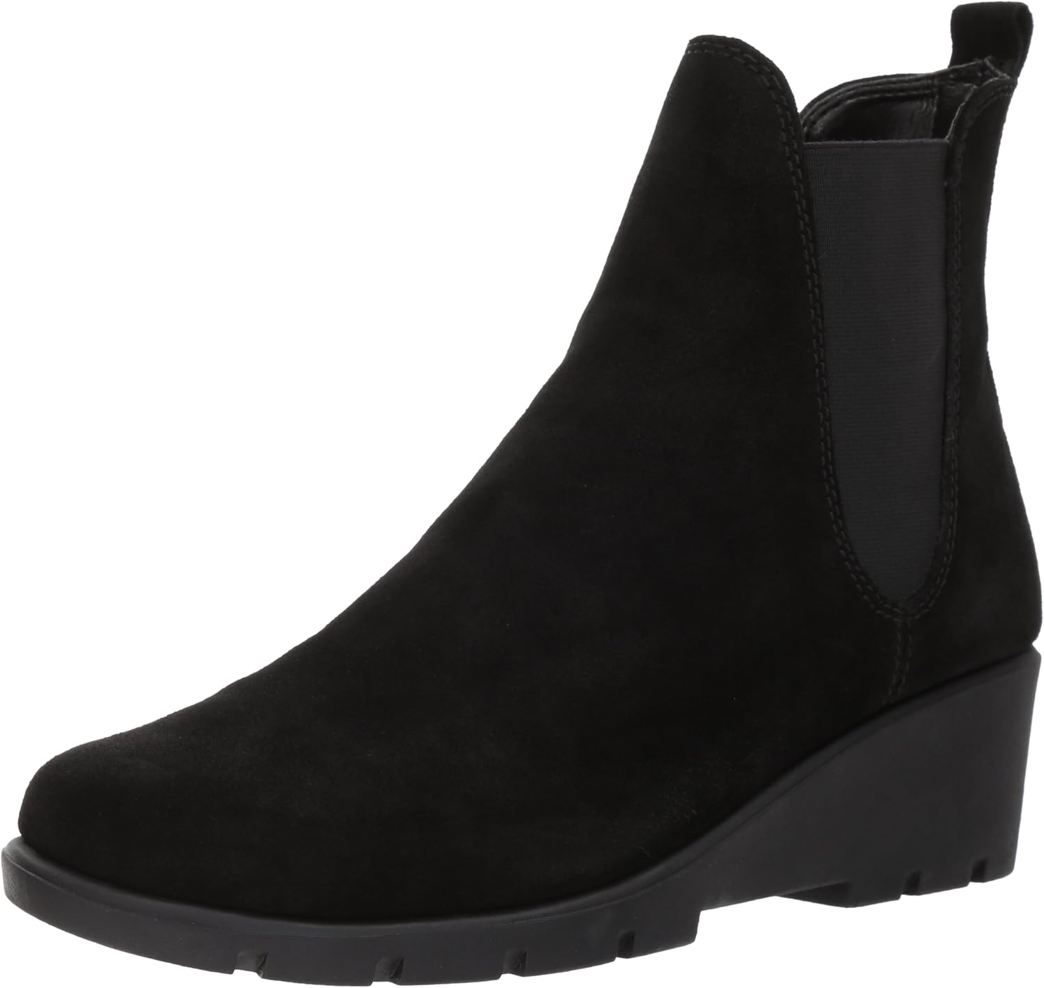 The Flexx Women's Slimmer Ankle Boot, Black Waterproof Suede, 11 B(M