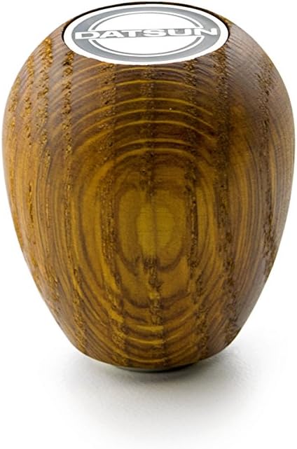 Datsun Shift Knob Oak (Datsun Black Silver) 240z, 260z, 280z (M8 x 1.25)