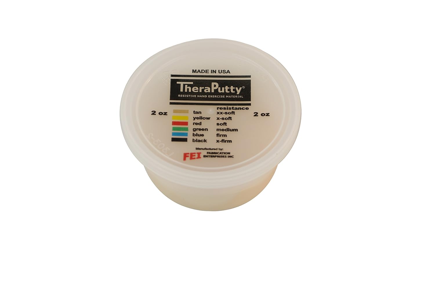 CanDo 10-2760 Scented Theraputty Exercise Material, 2 oz, Vanilla-Tan-XX-Soft: Industrial & Scientific