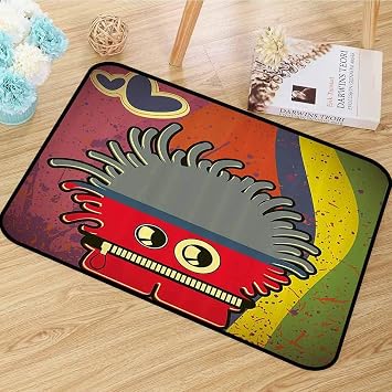 Amazon De Moderner Teppich Niedliche Bunte Schmetterlinge In