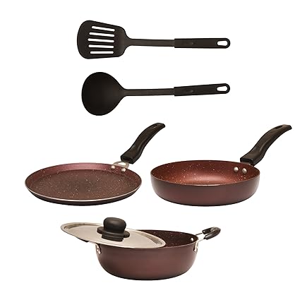 Buy Robocook Non Stick Marble Cottaging Cookware Combo Kitchen