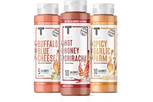 Taste Flavor Co. Grilling, Dipping Sauce and Marinade, Great Tasting, Low-Calorie Sauces, Keto Friendly, No Oils (3 Pack, Variety)