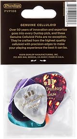 Dunlop Picks Variety PVP106 Celluloid Medium Pack 12 Jim Dunlop view 2