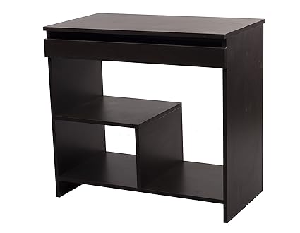 DEV MODULAR FURNITURE CPT - 31510 Engineered Wood Computer Table Series (Flowery Wenge)
