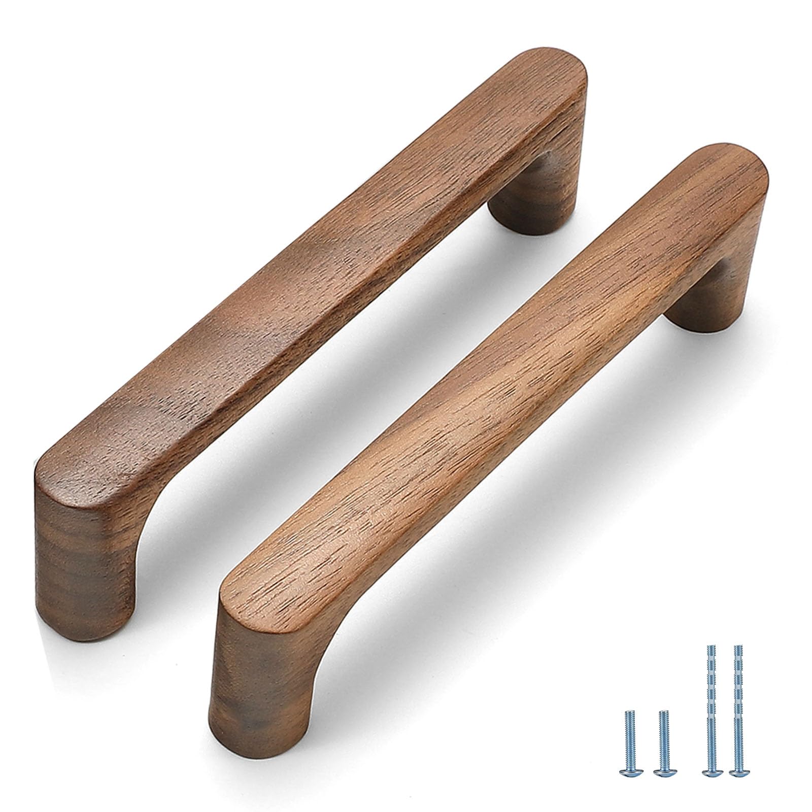 Evionlin Walnut Round 5 in 8 pcs Wooden Drawer