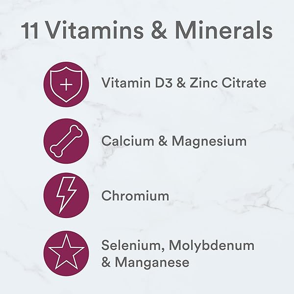 SMARTYPANTS MINERAL CHEWS: MAGNESIUM CITRATE & CALCIUM SUPPLEMENT WITH VITAMIN D3, VITAMIN C, K2, ZINC & SELENIUM FOR IMMUNE SUPPORT, 60 COUNT (30 DAY SUPPLY)