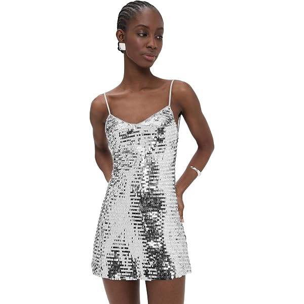 knee length dresses for ladies Ellen Sequin Dress – Retrofete main image 0