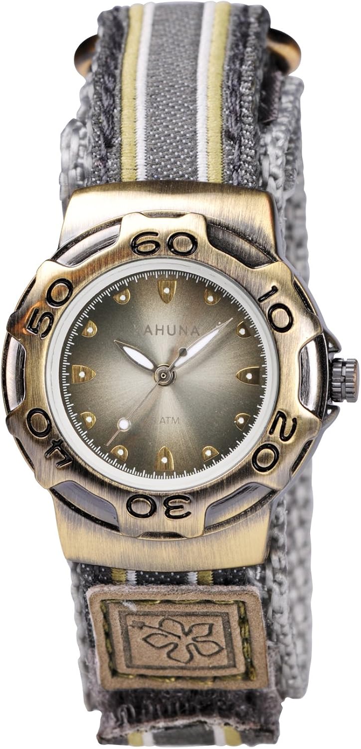 Kahuna Women's Quartz Watch with Green Dial Analogue Display and Green