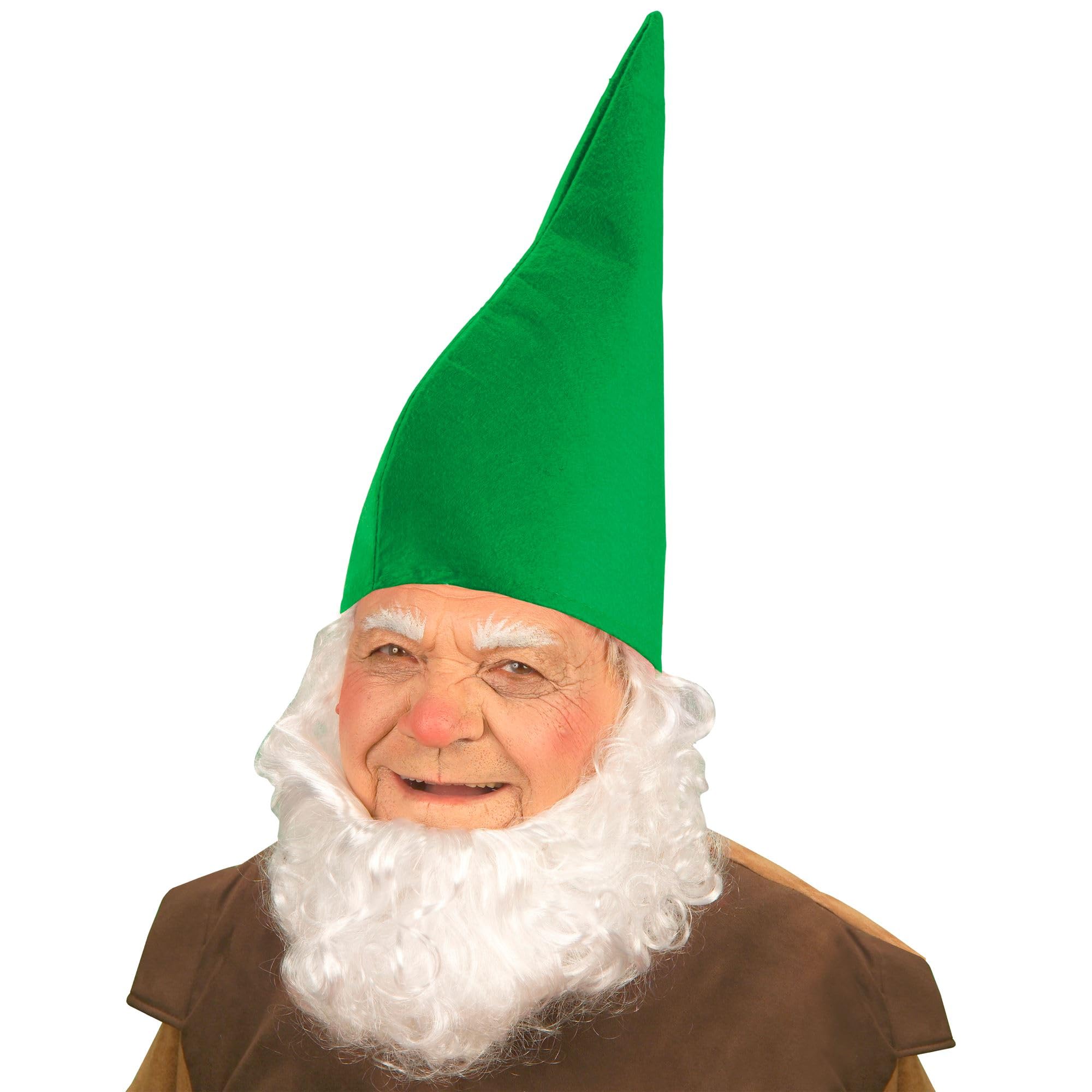 Gnome - Green Christmas Theme Hats Caps & Headwear for Fancy Dress Costumes Accessory