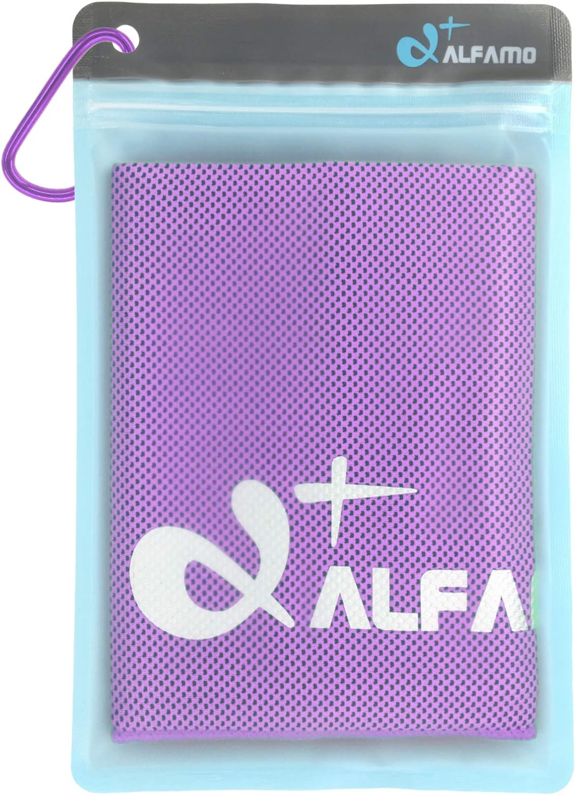 Alfamo Cooling Towel for Sports, Workout, Fitness, Gym, Yoga, Pilates, Travel, Camping & More