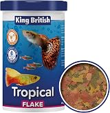 King British Tropical Fish Flake 200g Multi-Vitamin Complete Food view 2
