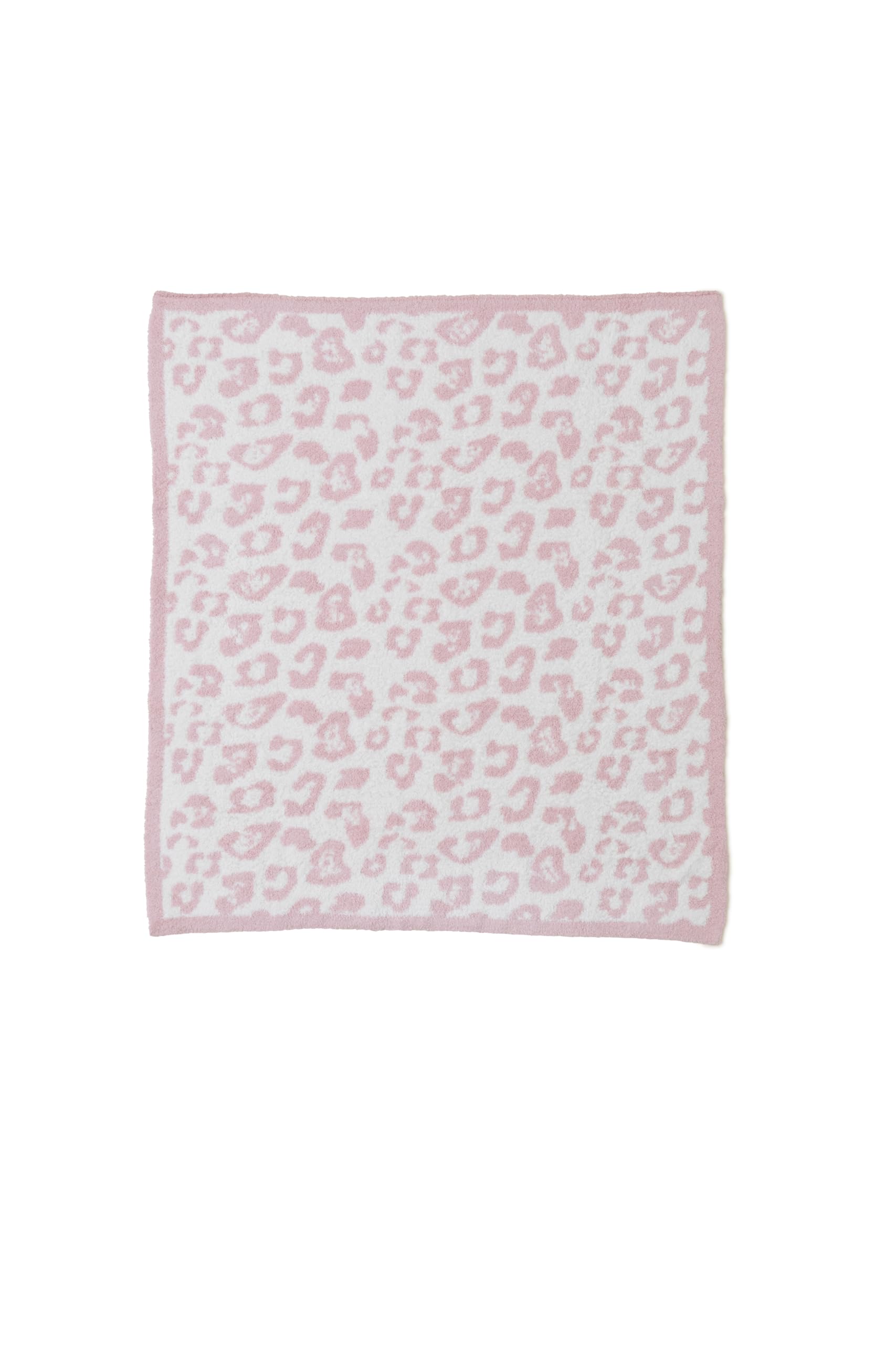 Barefoot Dreams Cozychic Barefoot in the Wild Baby Blanket - Dusty Rose/Cream Dusty Rose