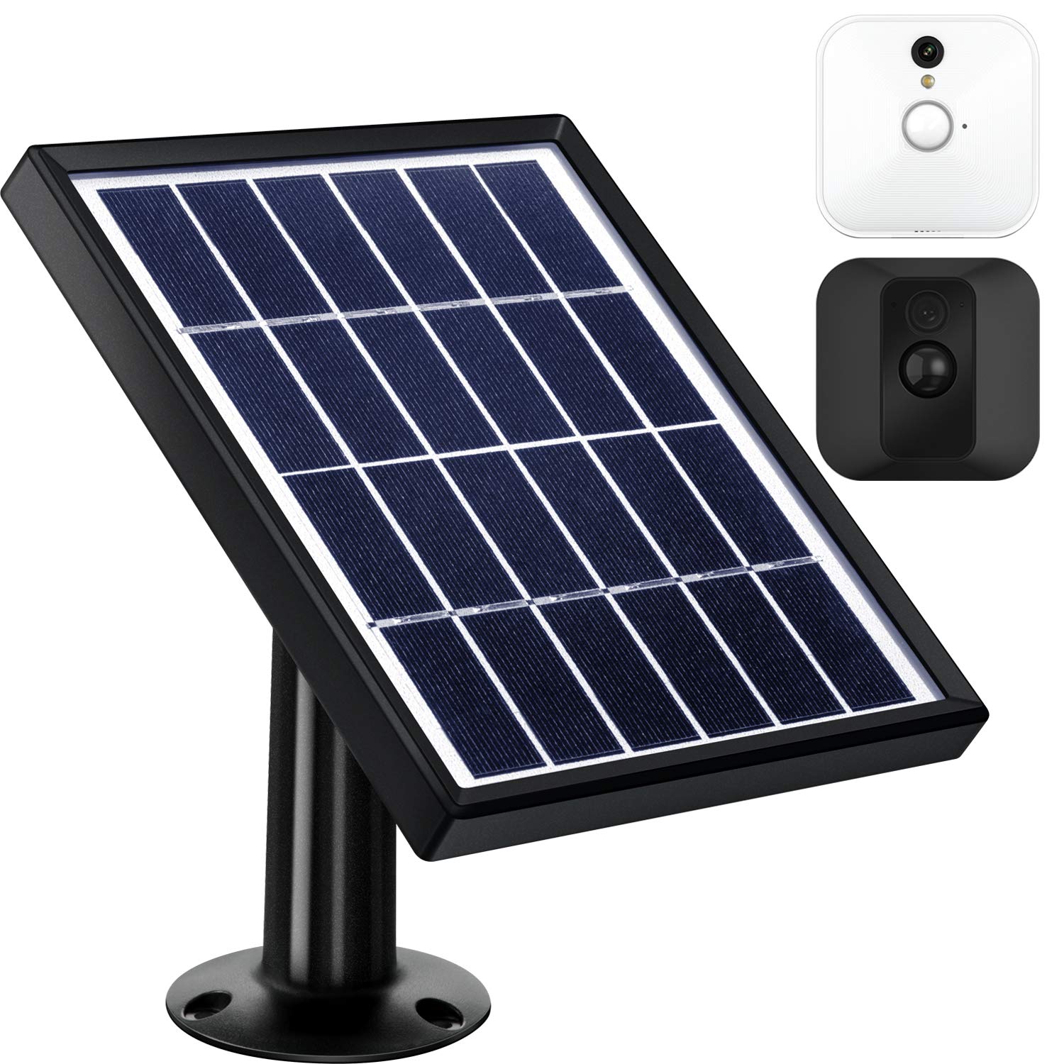Solar Panel Compatible with Blink XT XT2 Outdoor/Indoor Security Camera