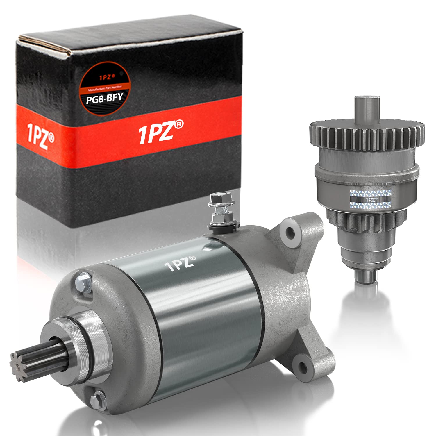 Photo 1 of 1PZ P32-ST5 Starter Motor & Drive Bendix Replacement for Polaris ATV UTV 325 330 335 425 500 Sportsman Scrambler Magnum Trail Boss Ranger 113528 18645 495713 3084981 3090188